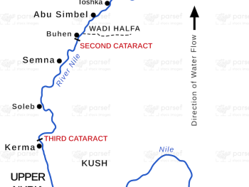 Ancient Nubia Map image